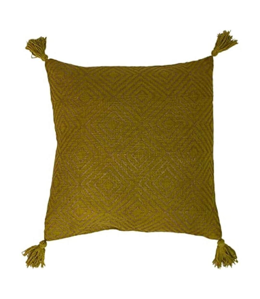 Riva Home - Coussin ADELIA (Or métallique / Ocre) (Taille unique) - UTRV1699