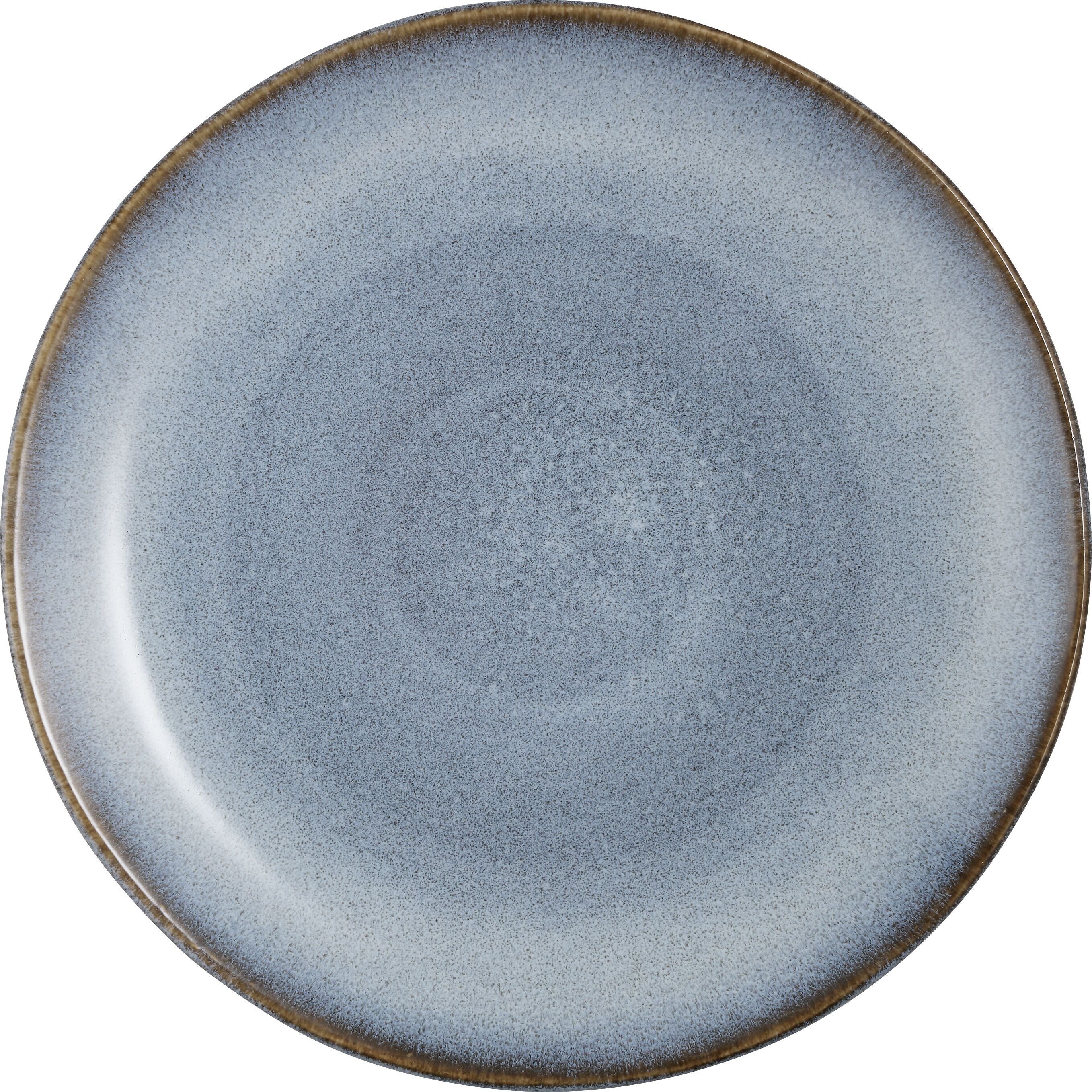 POEME Speiseteller - Blau / H: 2.5 cm