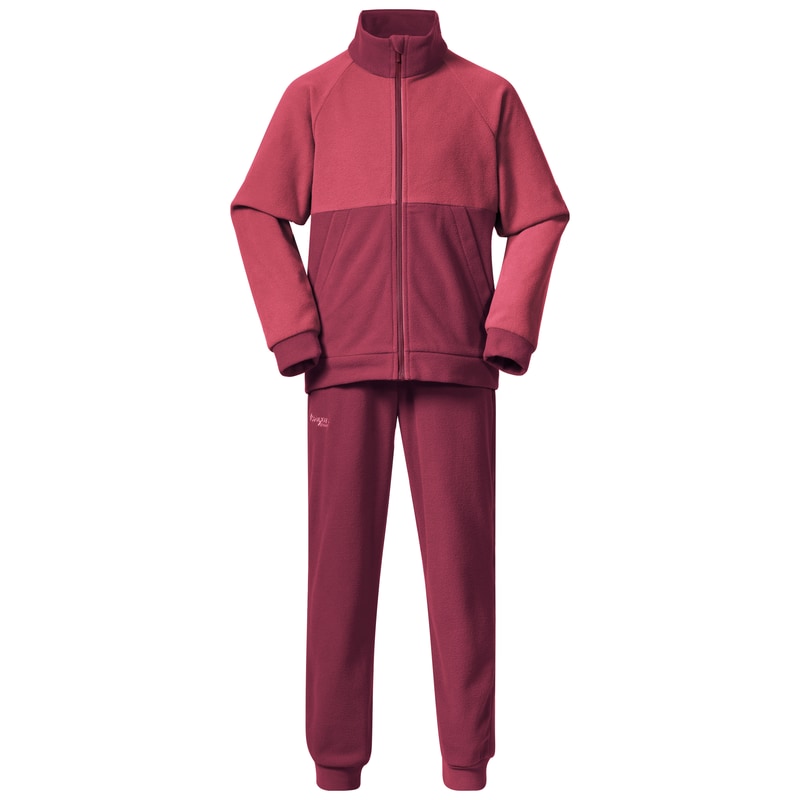 Bergans Smådøl V5 LongZip Kids Set<br>Varmt og deilig fleece-sett til barn