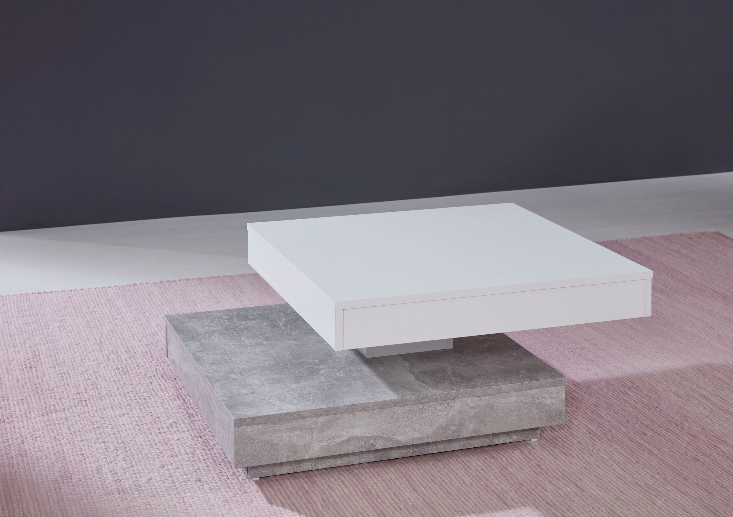 INOSIGN Couchtisch »Tanum« mit Funktion, drehbare Tischplatte