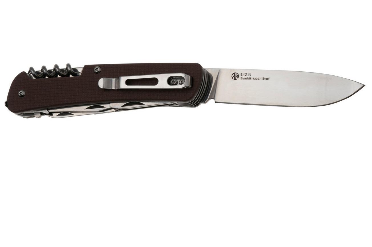 Ruike L42-N 12C27, Brown G10, zakmes