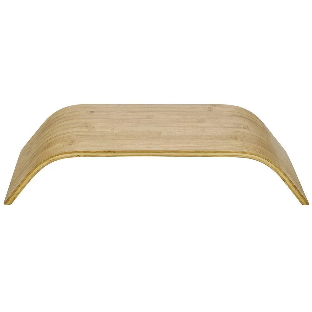 Support écran ordinateur bambou 54xH10x24cm