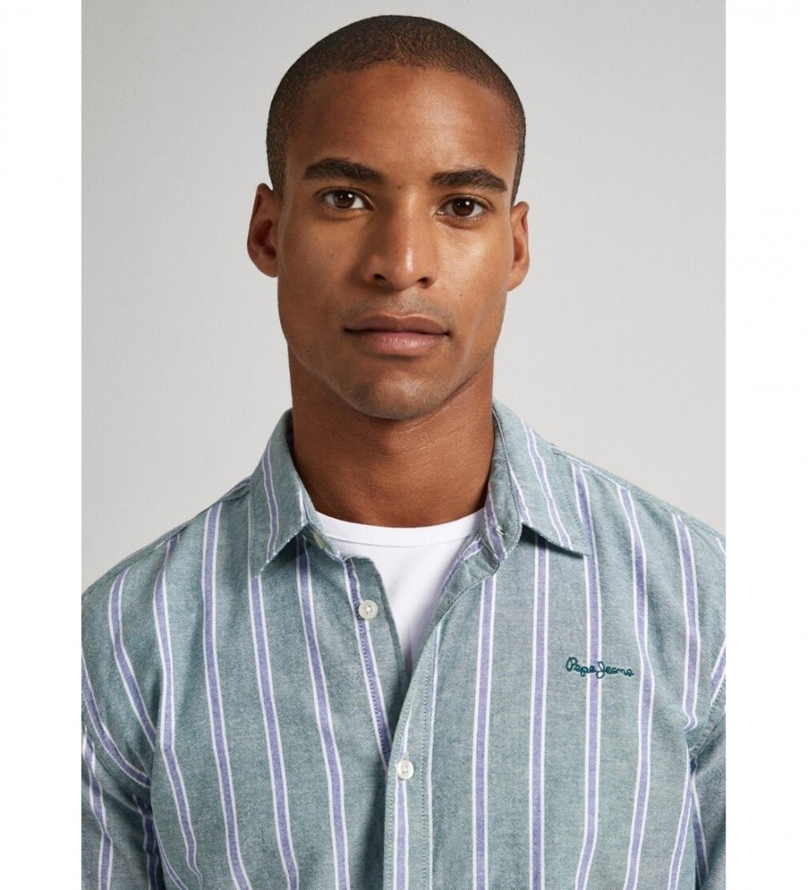 Camisa azul Pepe Jeans Costa