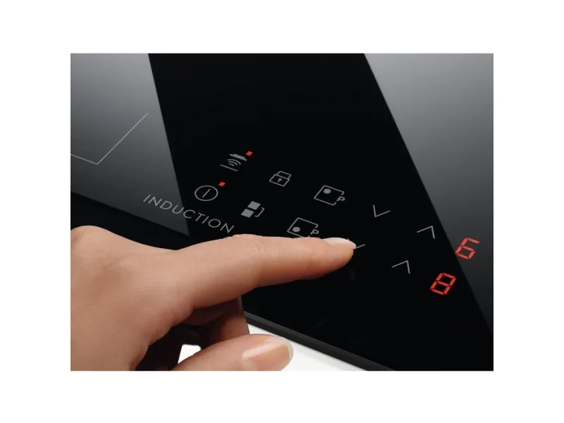 Electrolux LIL61434C, Sort, Indbygget, 59 cm, Zone induktionskogeplade, Keramisk, 4 zone(s)