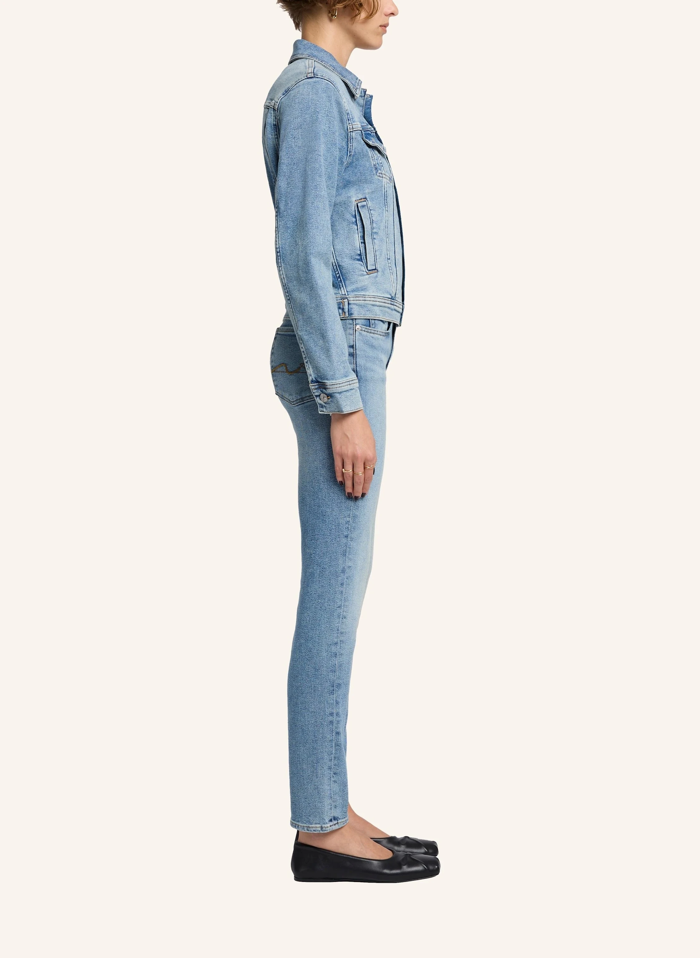 7 for all mankind CLASSIC TRUCKER Jeansjacke