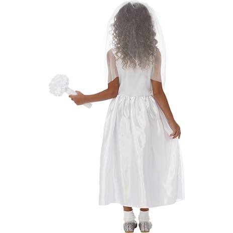 Prinsesse brud kostume - str. 128