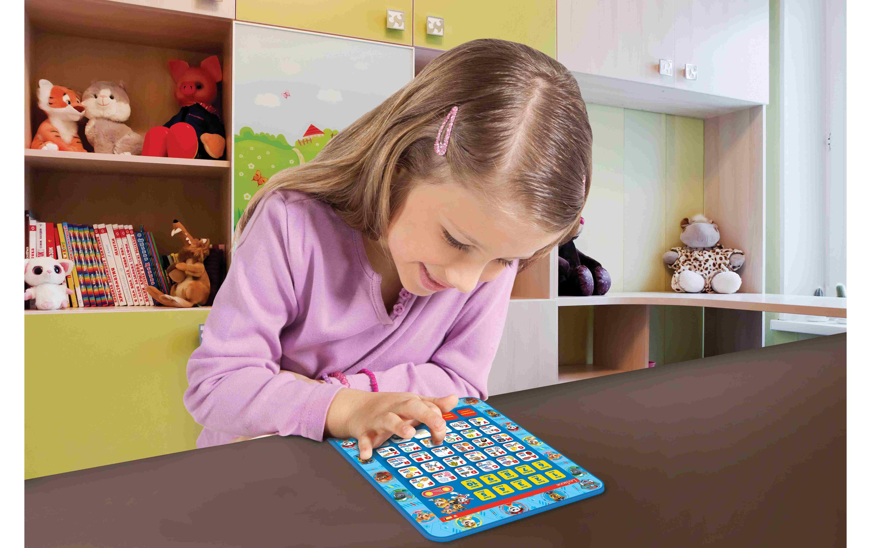 Paw Patrol DE/ENBilinguales Lerntablet mit Alphabet und tollen Funktionen