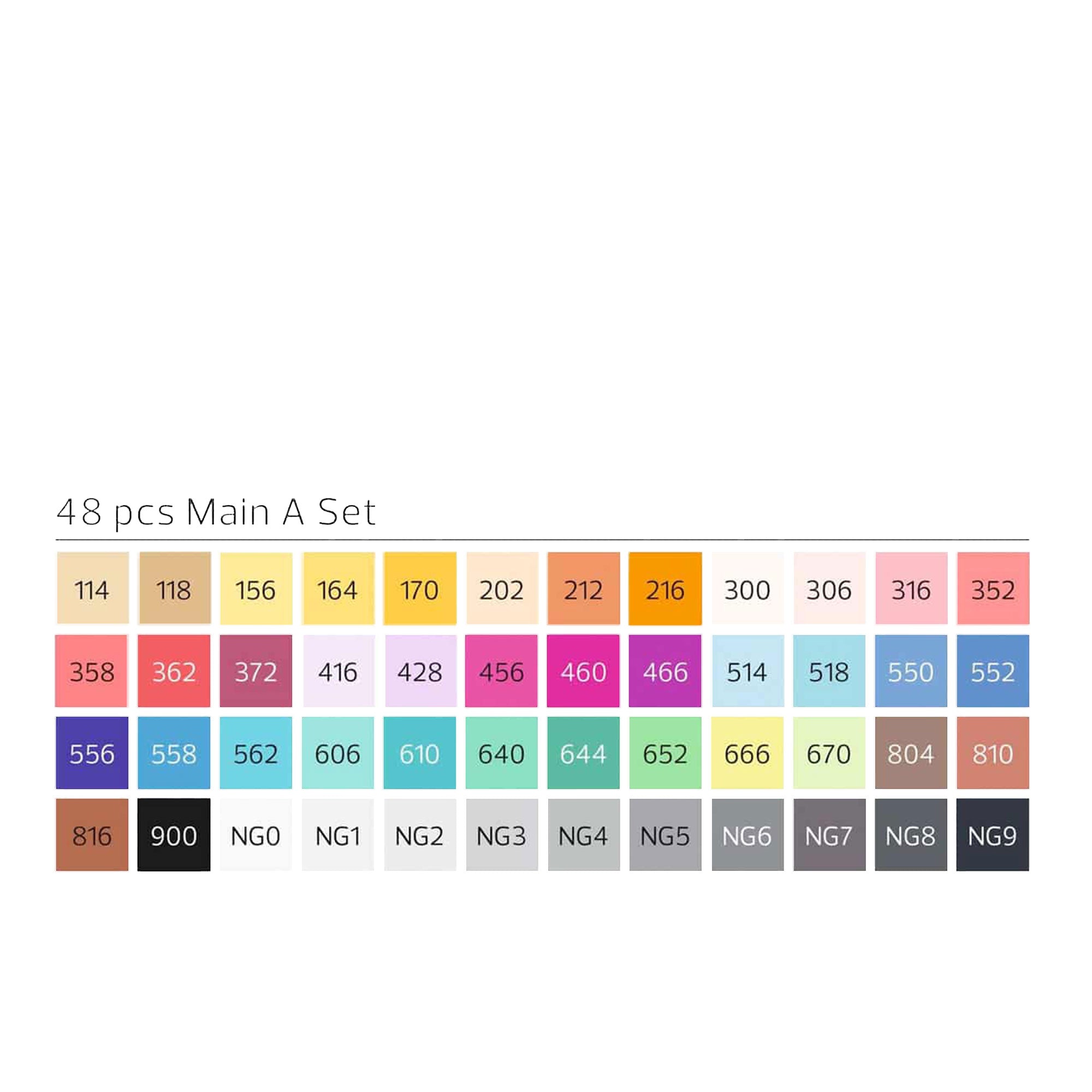 Stylefile<br>Marker Brush 48er Main Set A