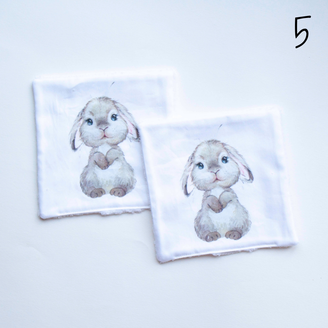 Lingettes lavables XL - lot de 2 - motif 5