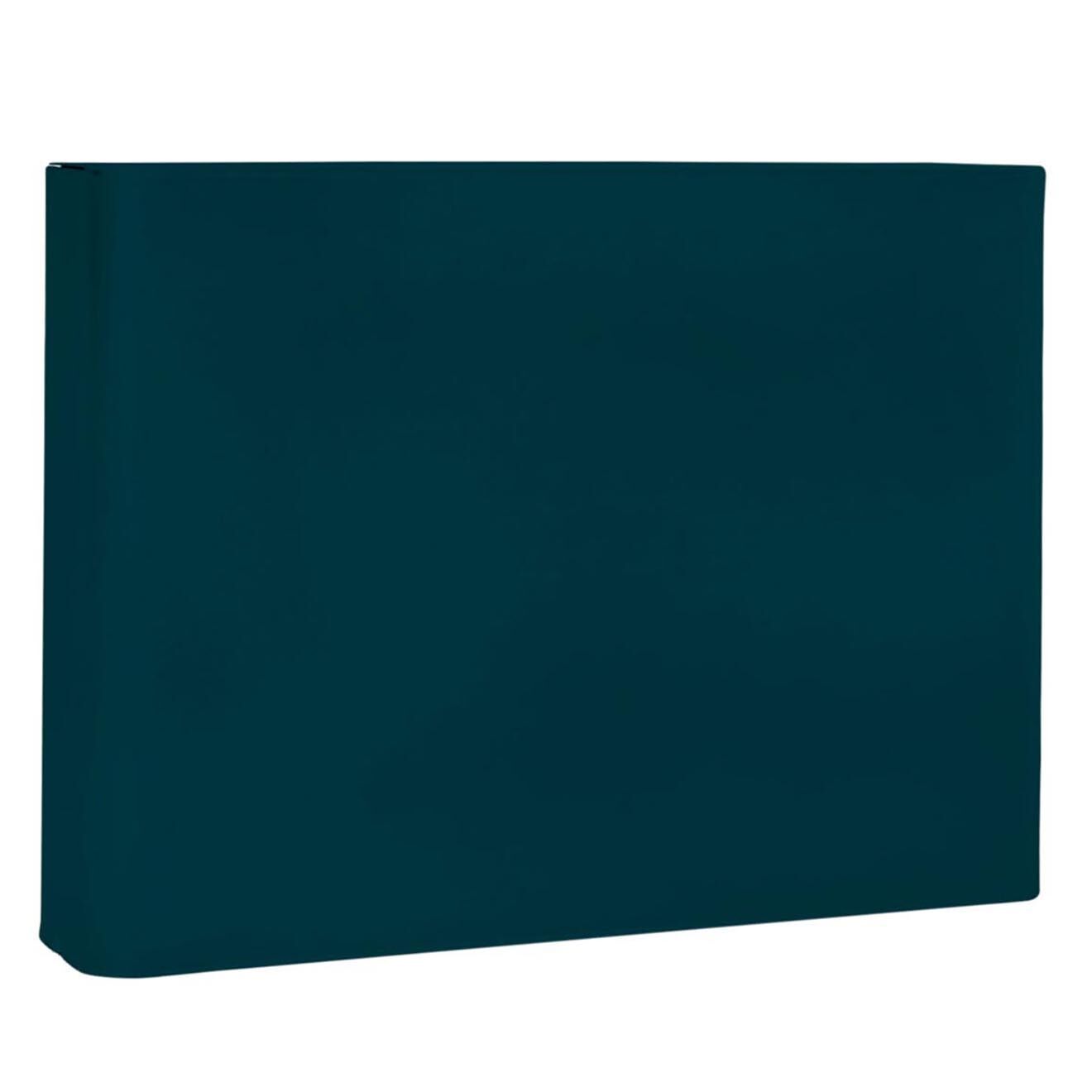 Serralunga Grand pot lumineux Rectangulaire vert paon - 93.5x70x26.5 cm