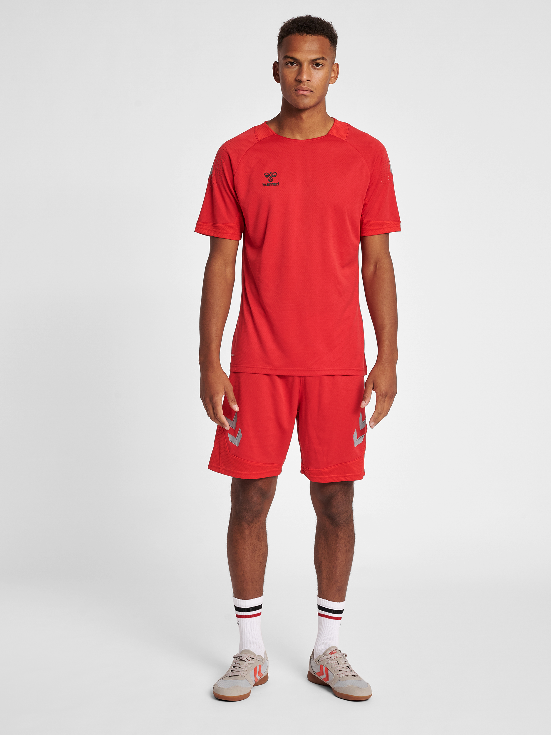 hmlLEAD S/S POLY JERSEY
