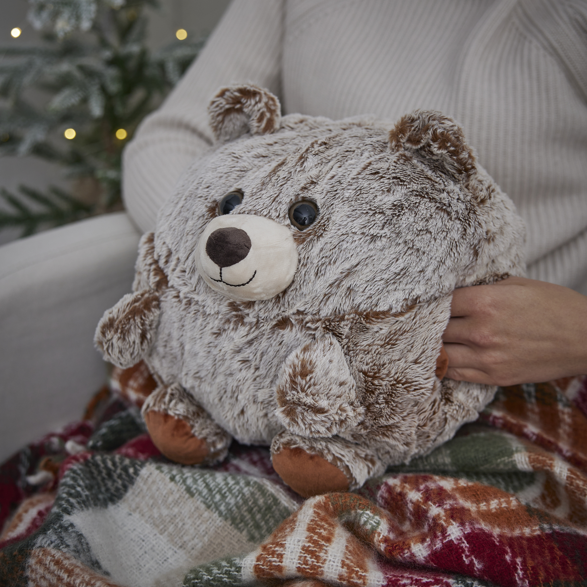 Handwärmer Kugeltier, Bär, 30 cm
