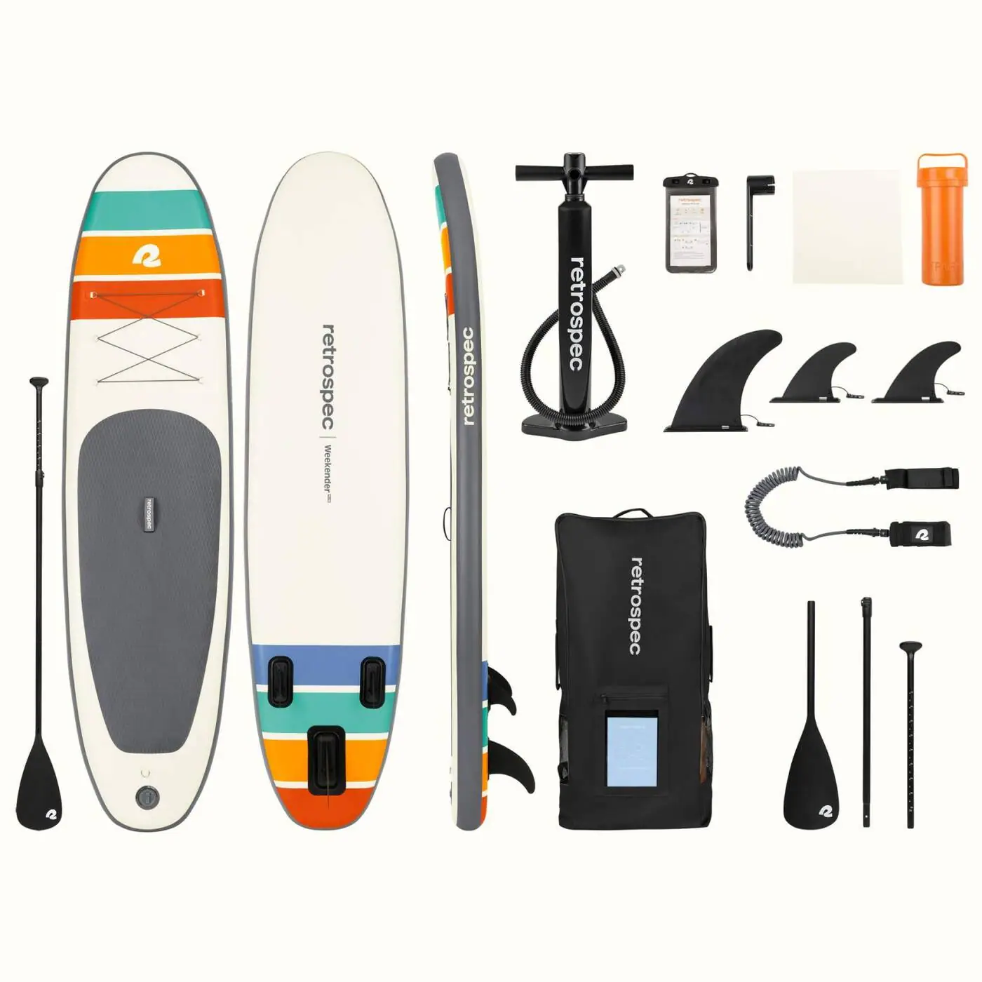 Retrospec Weekender 10' Plus Oppustelig Paddle Board | SkatePro