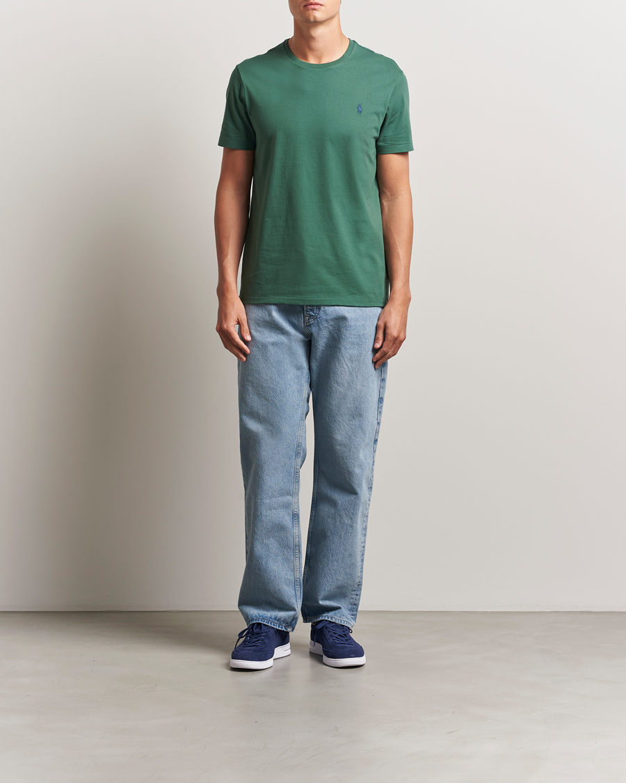 Polo Ralph Lauren Custom Slim Fit Crew Neck T-Shirt Washed Forest