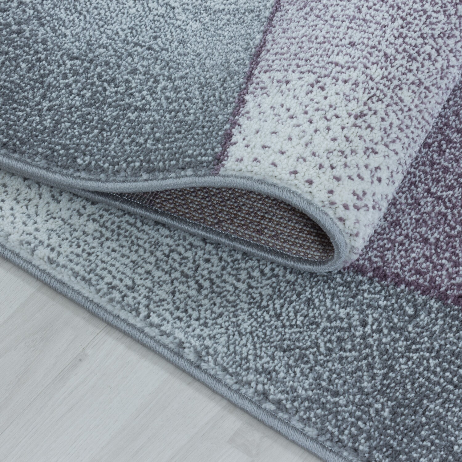 Wunderschöne Kurzflor Teppich, Moderner Designer Teppich rechteckig, Höhe 11 mm
