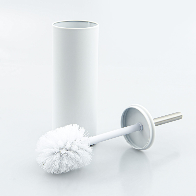 Porte brosse WC blanc