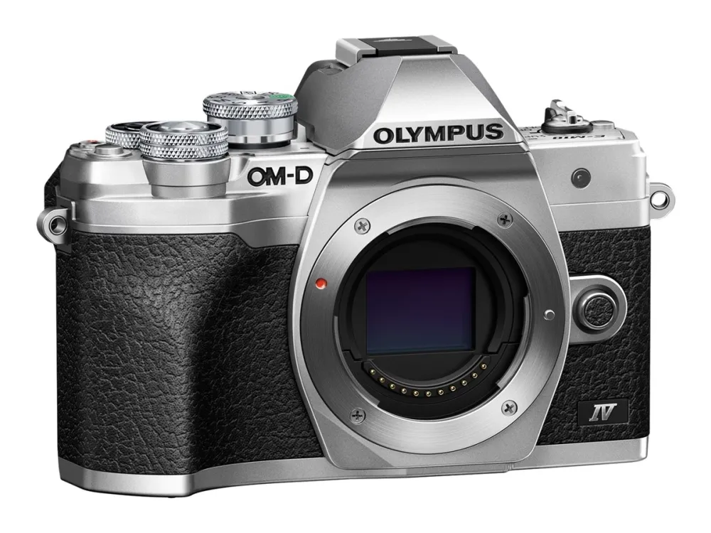 Fotoaparatas Olympus OM-D E-M10 Mark IV   ED 14-42mm EZ PANCAKE   ED 40-150mm F4-5.6 R (Silver)