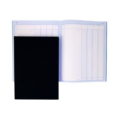 ELVE - Piqûre comptable - 4 colonnes par page - 31 x 21 cm - 100 pages