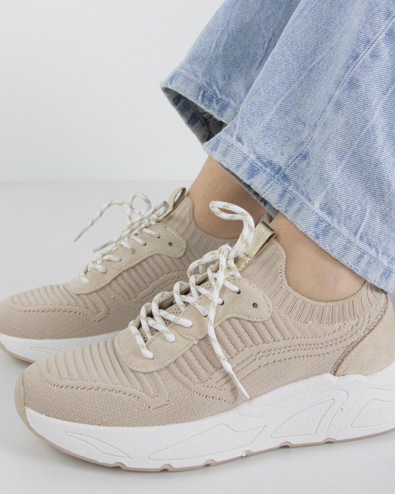 Nelson Dad Sneakers  - beige