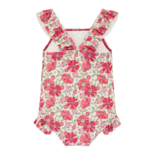 Hust & Claire Madiken Badedragt, Soft Pink, 3-4 år