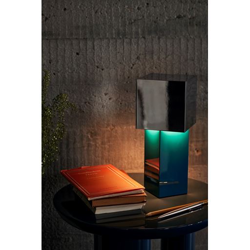 &Tradition Pivot ATD7 Bordlampe, Blue Silver