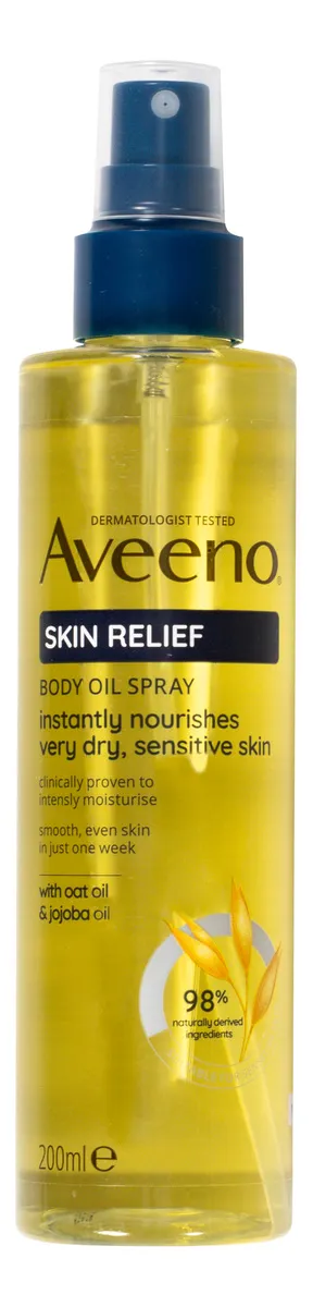 Aveeno Skin Relief Body Oil Spray - 200 ml.