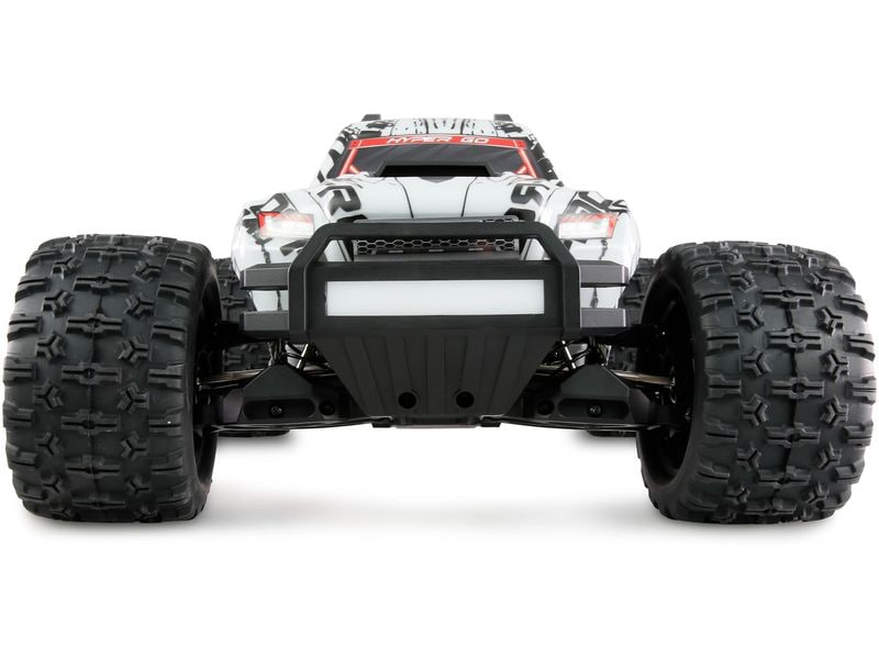 Amewi Monster Truck Hyper Go MTX10 1:10, ARTR, Grau Off-Road RC-Modellauto mit leistungsstarken, überdimensionierten und einstellbaren Öldruckstossdämpfern für volle Kontrolle im harten Off-Road-Einsatz