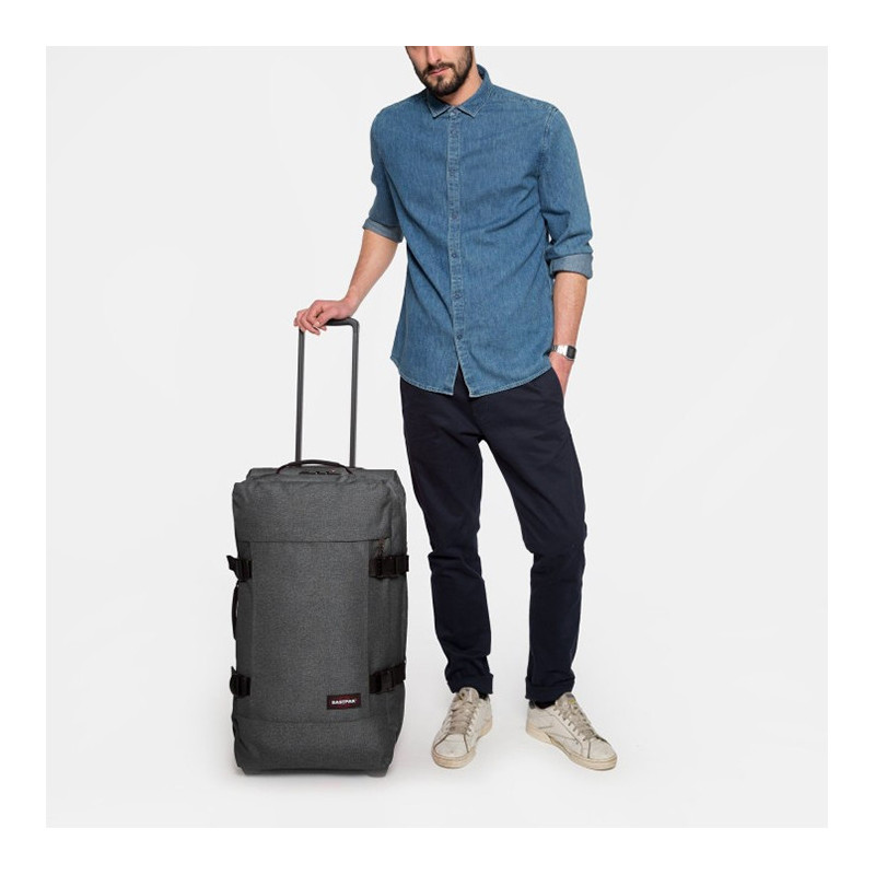 Valise souple Tranverz M 67 cm Black denim
