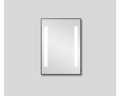 LED-spiegel DSK Black River 2.0 50 x 70 cm zwart IP 24