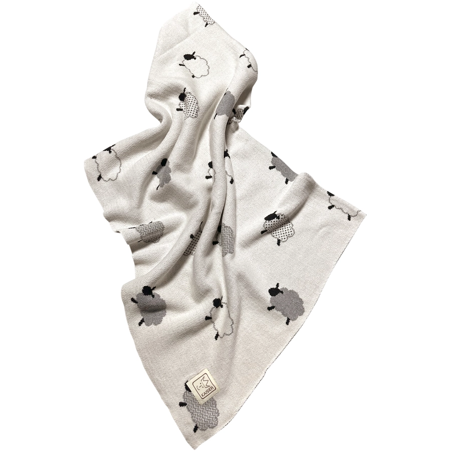 Kaiser Babydecke SHEEP organic cotton natural combo