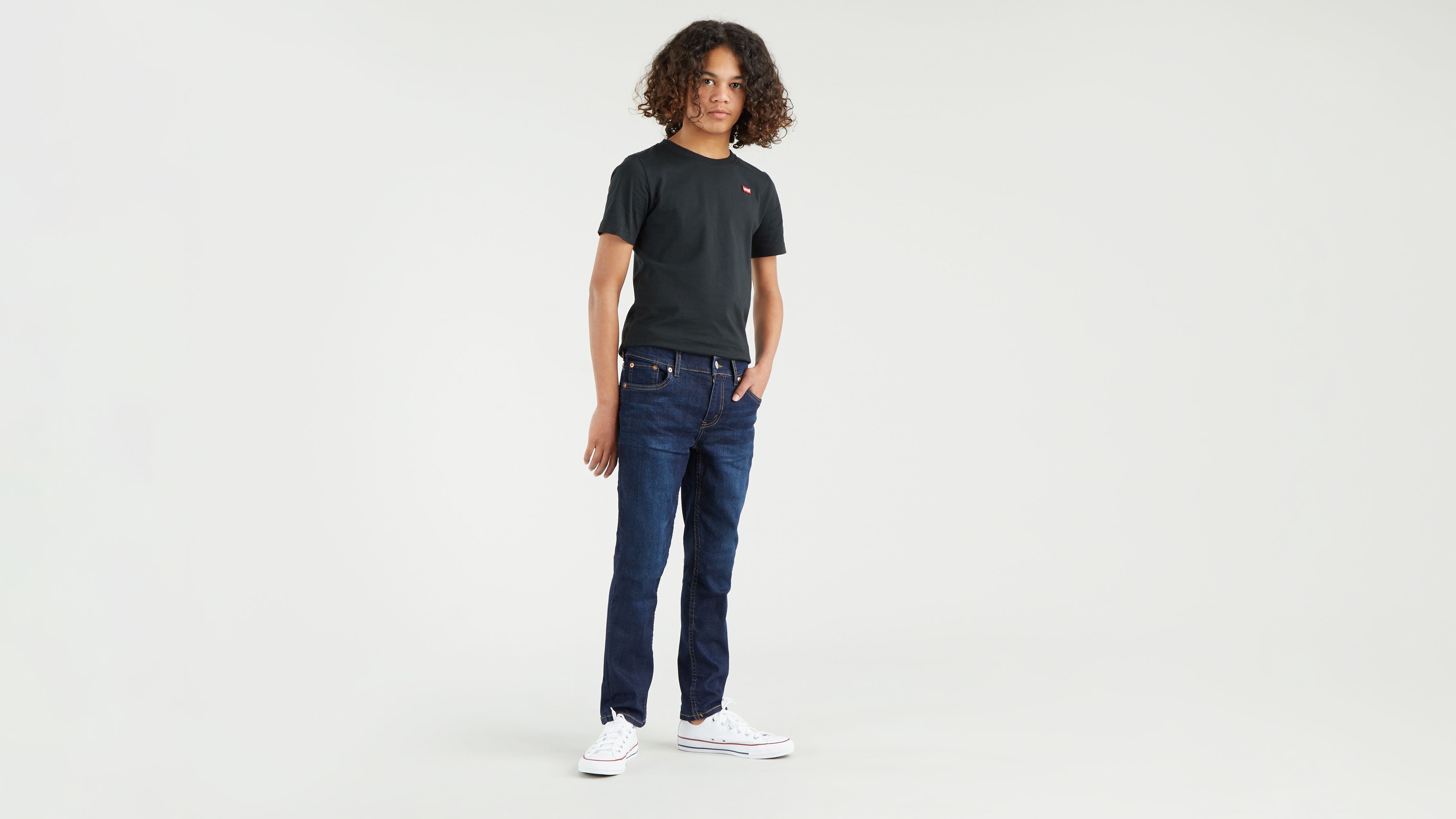Jean slim fuselé 512™ pour adolescent - Hydra - Bleu