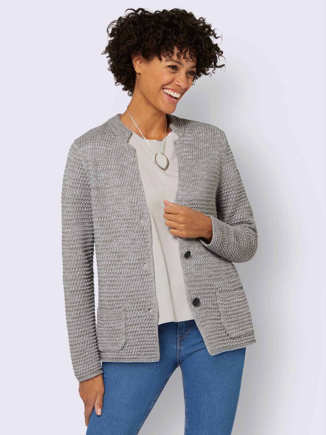 Veste en tricot 50% coton