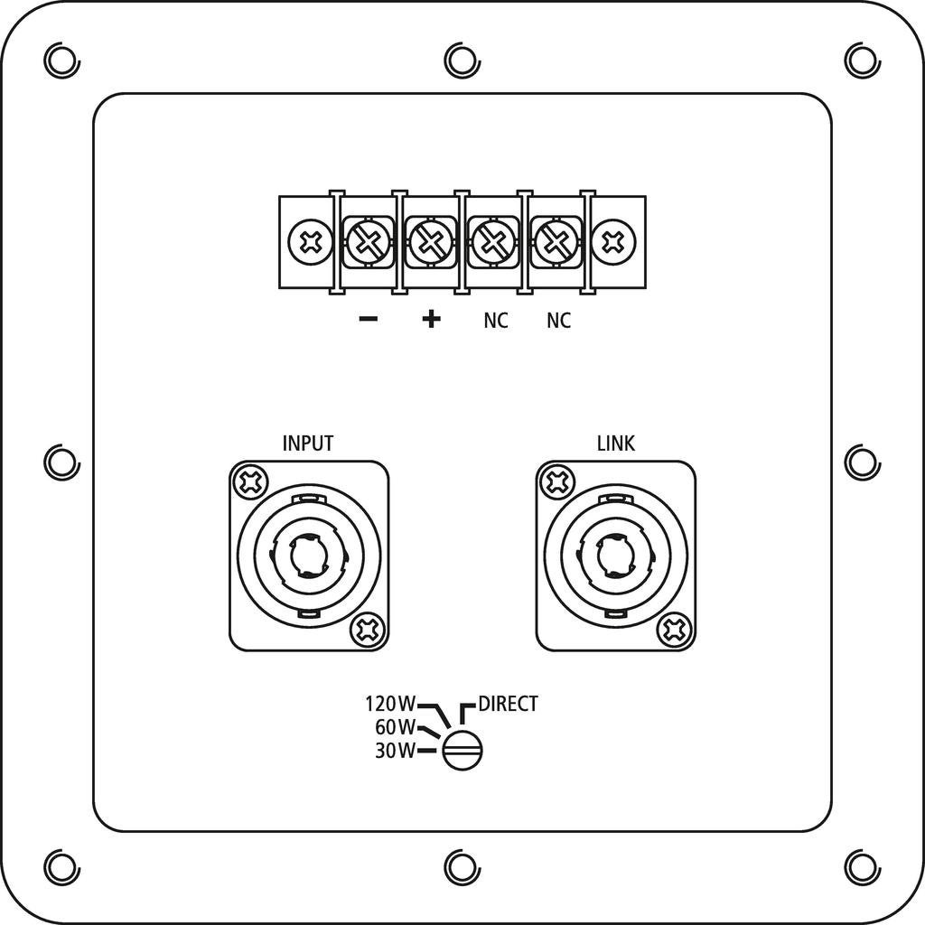 Monacor PAB-82WP/WS 8 inch weersbestendige PA-speaker
