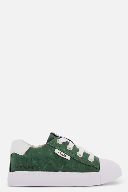 Shoesme Sneakers groen Leer