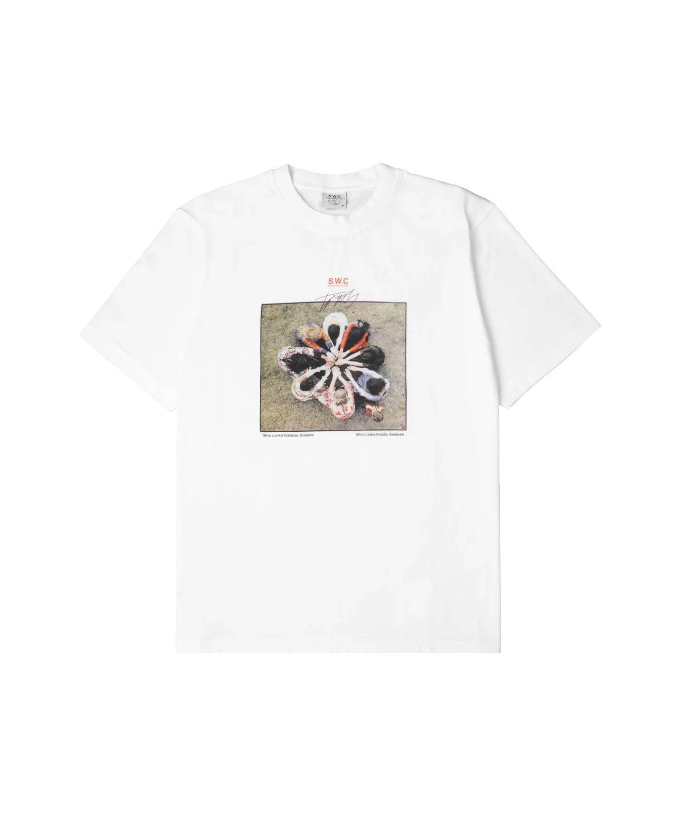 Stepney Look Inside T-Shirt Weiss