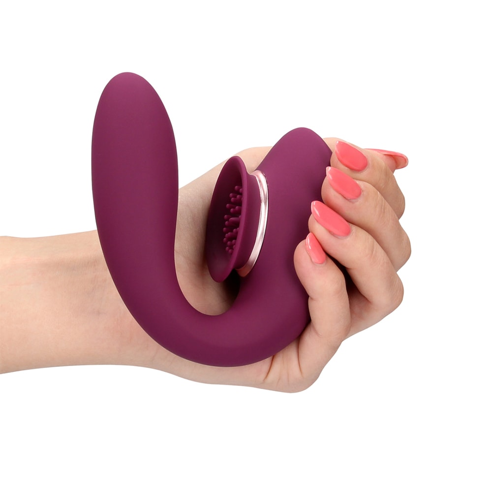 Vibromasseur & stimulateur de clitoris - Twitch 3 - Violet