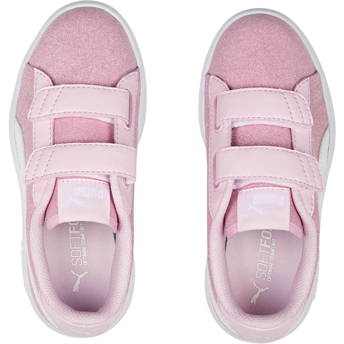 Puma Smash v2 Glitz Glam Velcro Sneakers Børn