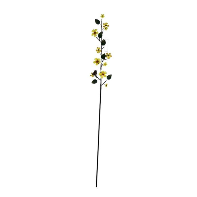Tuteur pluviomètre fleurs 168x19x7cm