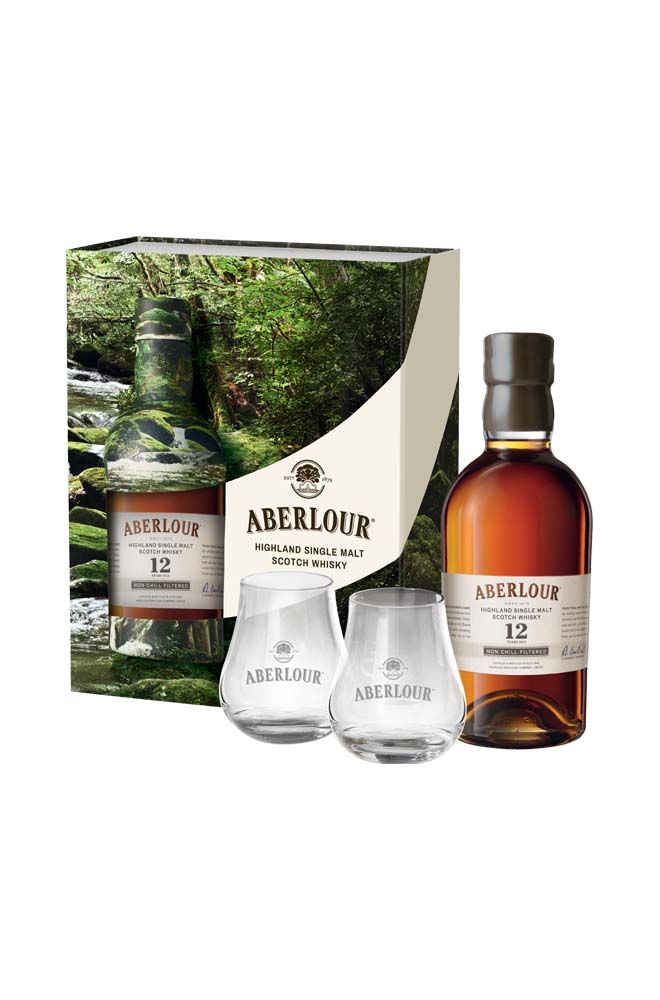Whisky - Bourbon - Aberlour - Coffret de dégustation Aberlour 12 ans Un-chillfiltered