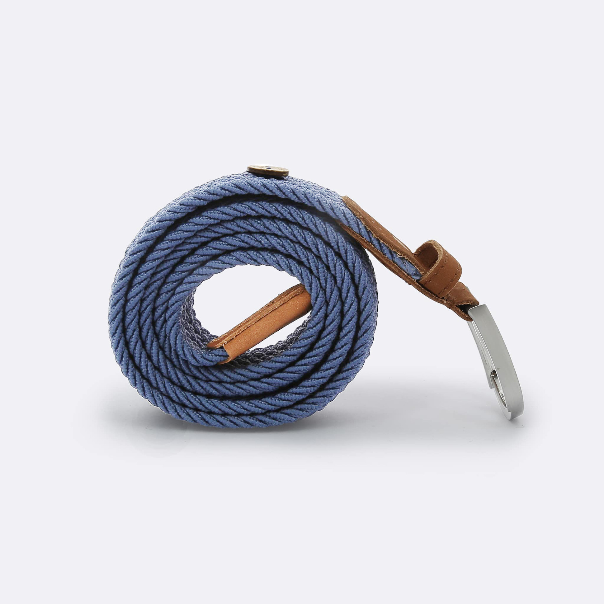 Ceinture bleue Polyester recyclé et élasthanne - modèle Belt