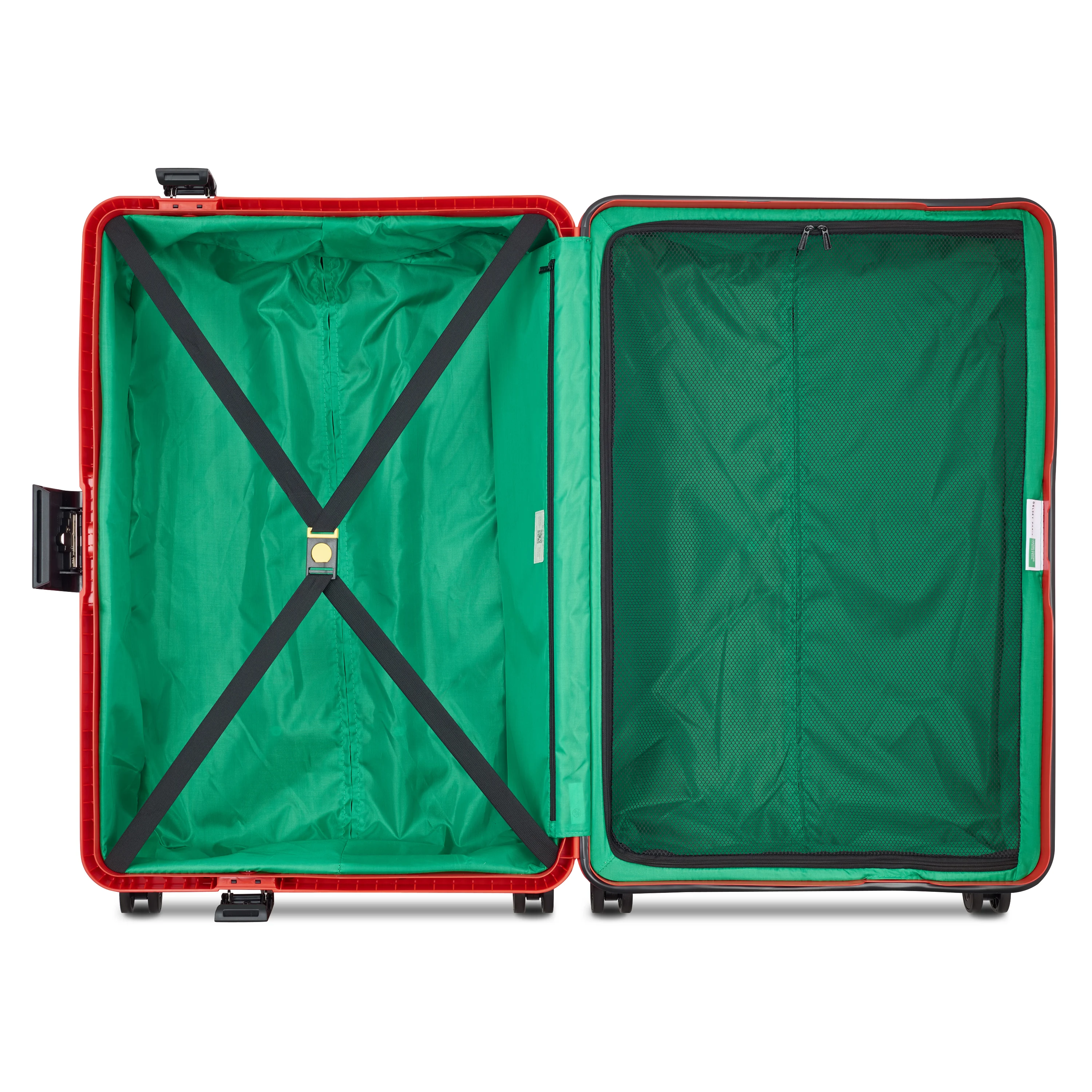 COLOR BLOCK HARDSIDE - Valise soute rigide | Rouge