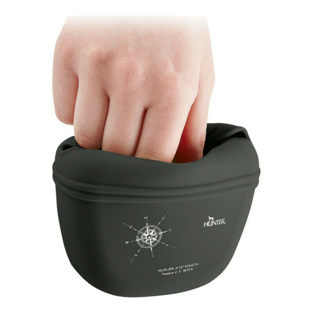 Étui lugo silicone de poche anthracite (14 x 15 x 7 cm)