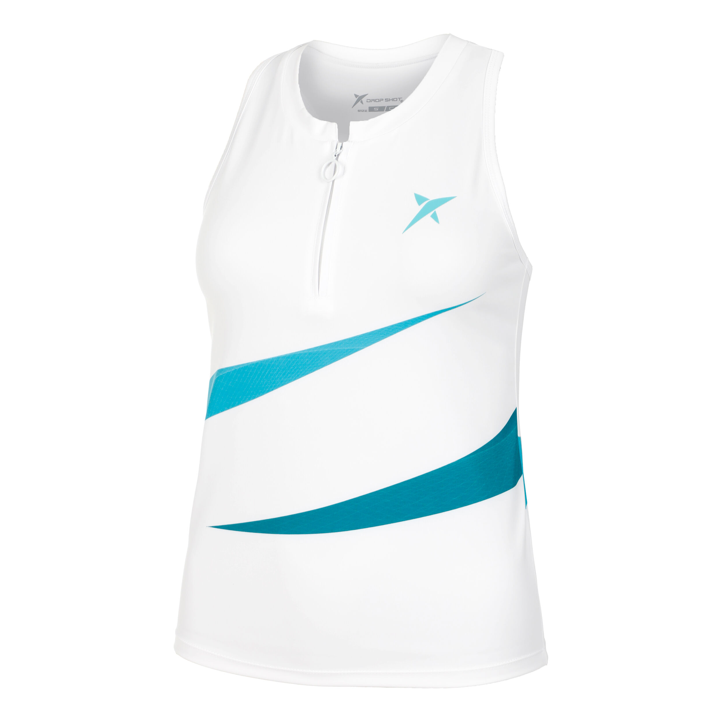 Drop Shot Sibi Débardeur Tank Top Femmes - Blanc