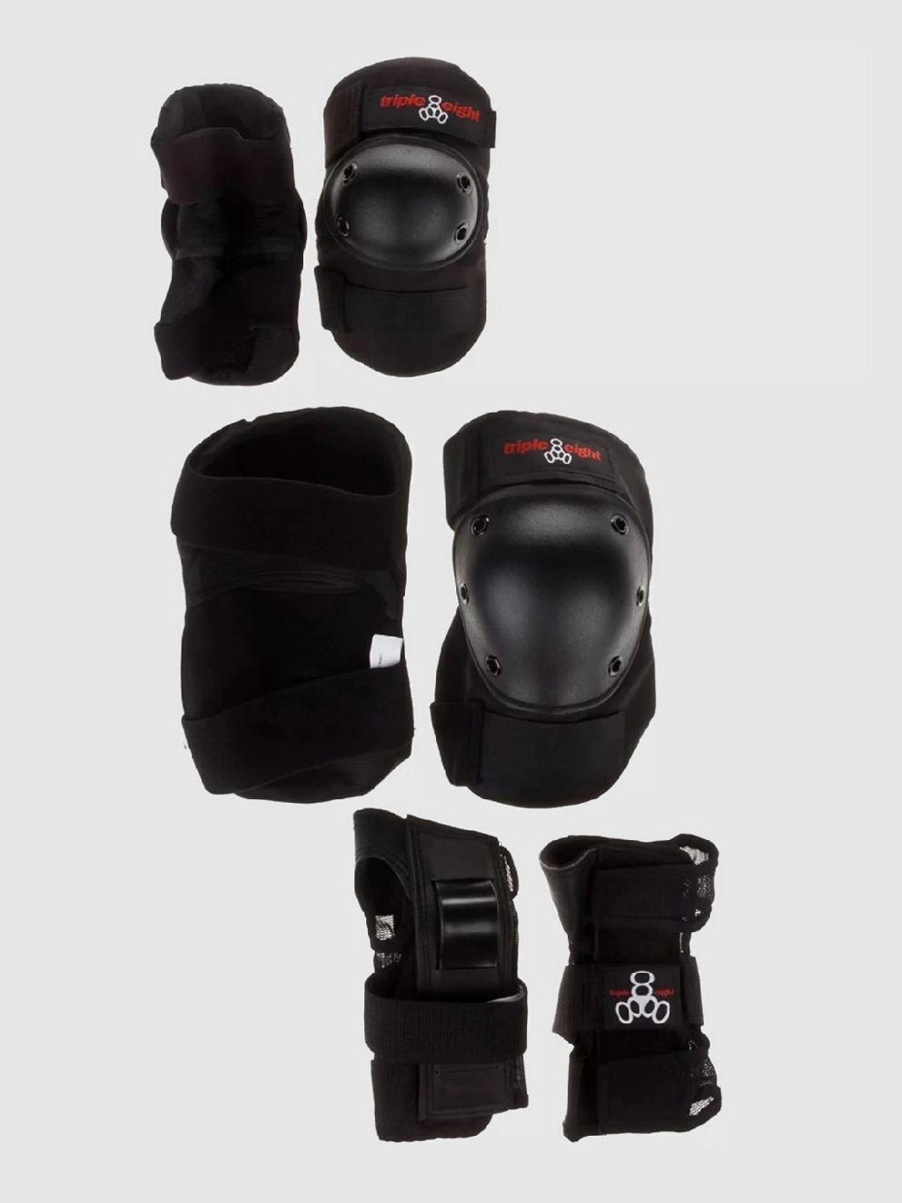 Triple 8 3 Pack Protection Set black