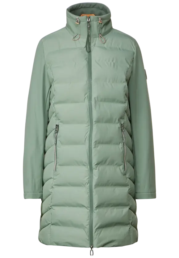 Softshell Mantel - dune green
