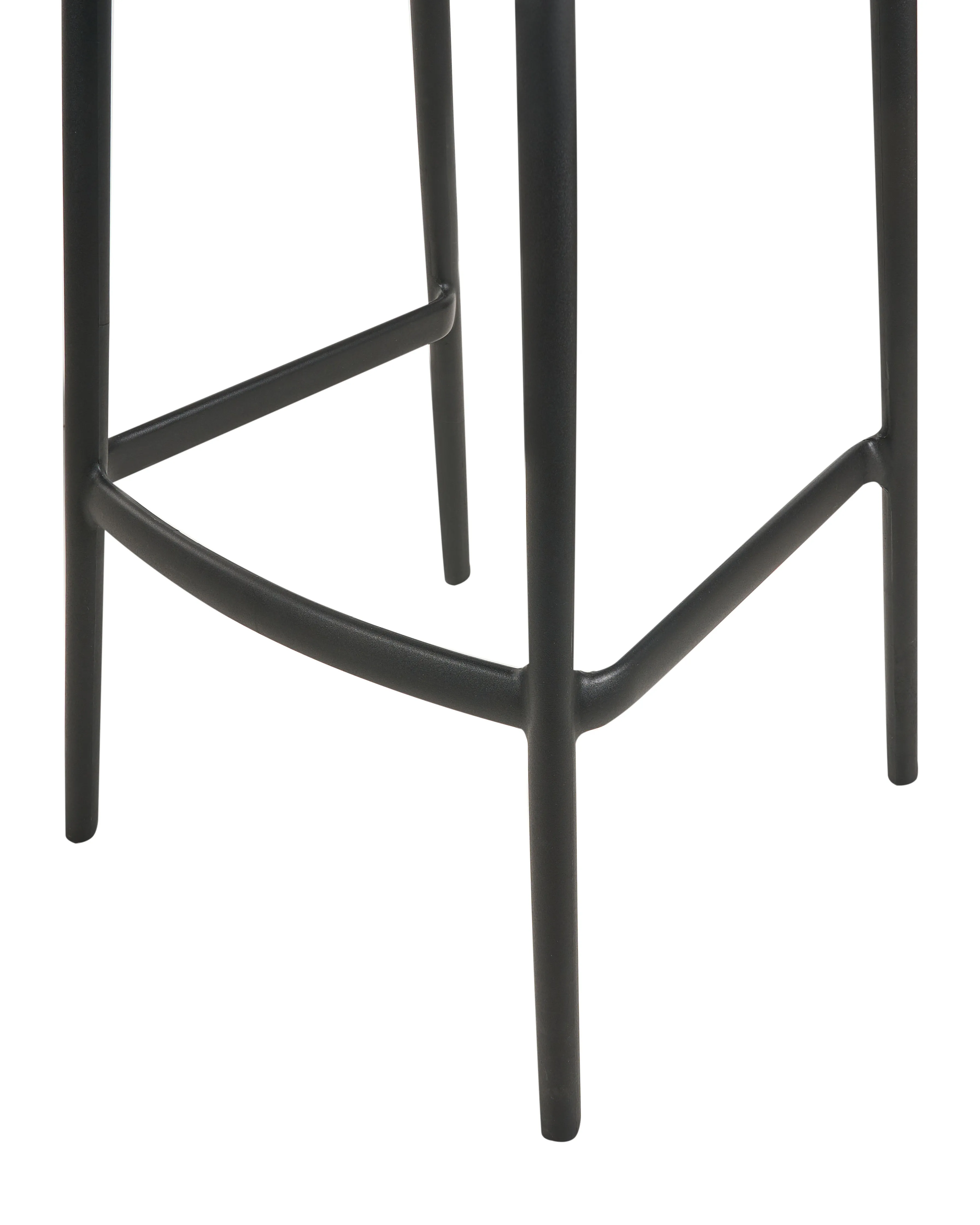 Set van 2 tuinbarkrukken GUBBIO Zwart