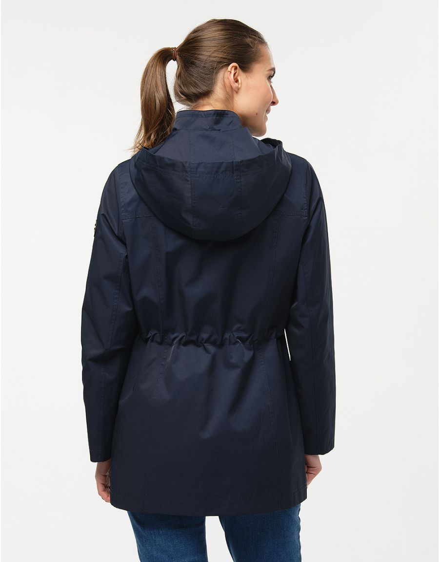 Parka sport bleu marine