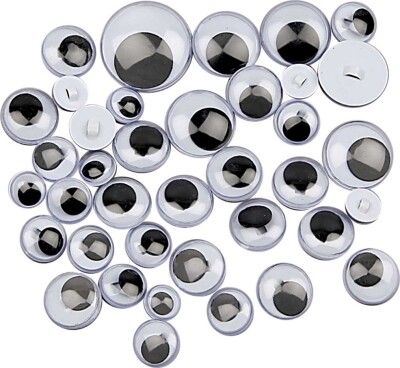 Rulleøjne - Ø 8-20 MM - 250 Assorterede