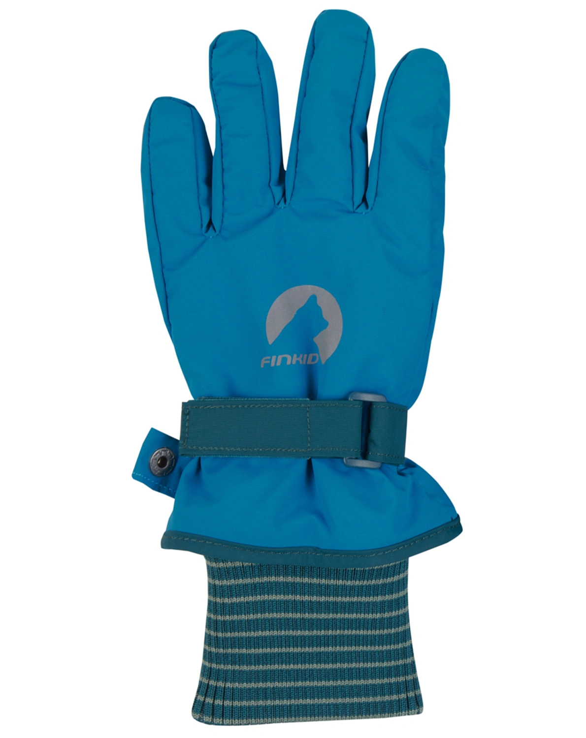 Fingerhandschuhe PIKKURILLI mit Innenfleece in mosaic/deep teal