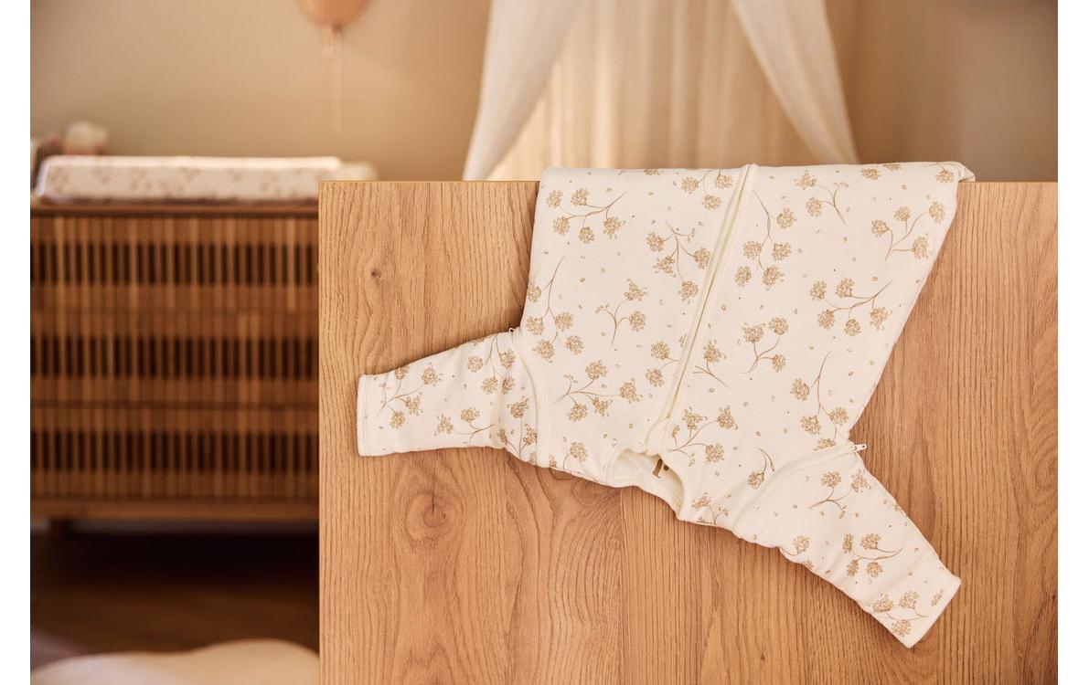 Baby-Ganzjahresschlafsack Leafy Dreams 60 cmGefütterter Schlafsack mit abnehmbaren Ärmeln